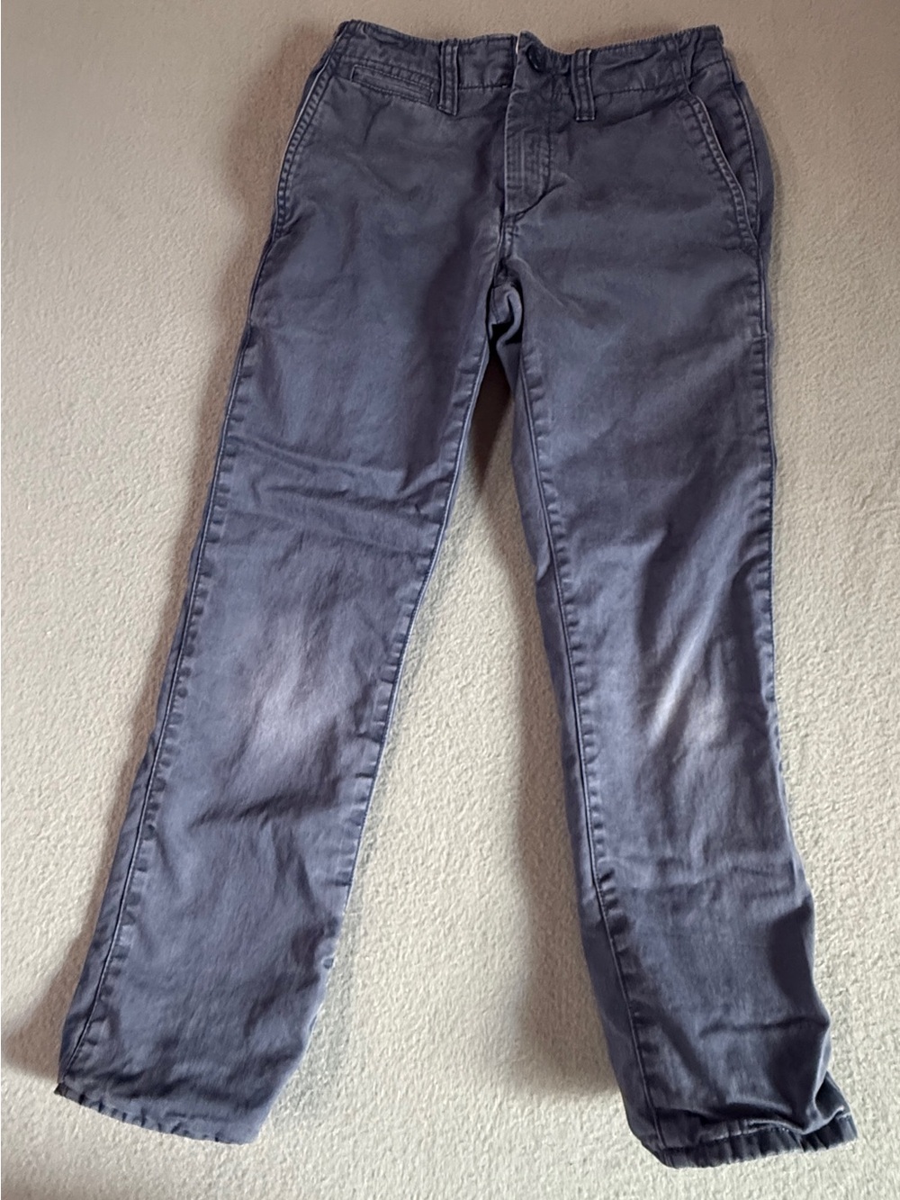 GAP Kids Gray Straight-Leg Jeans